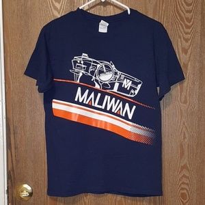 Borderlands Maliwan Navy Blue Shirt